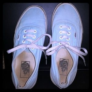 Baby Blue Vans